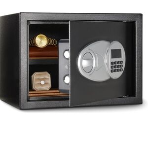 Amazon Basics Black Electronic Safe